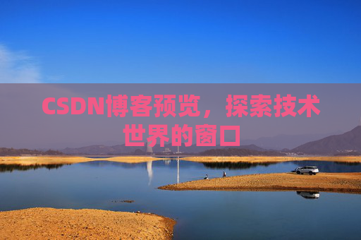 CSDN博客预览,探索技术世界的窗口